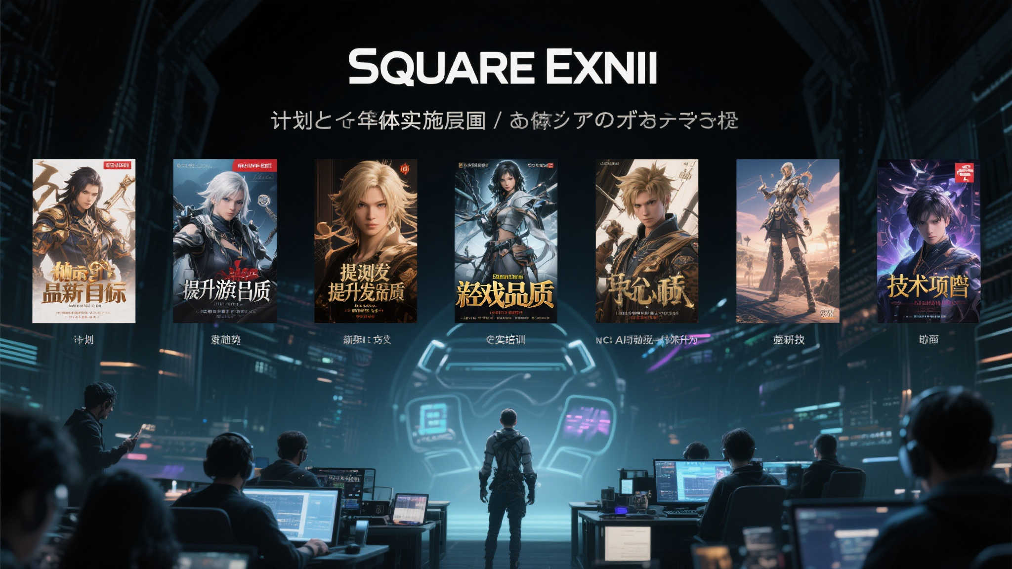 Square Enix战略转型：全力提升游戏品质！
