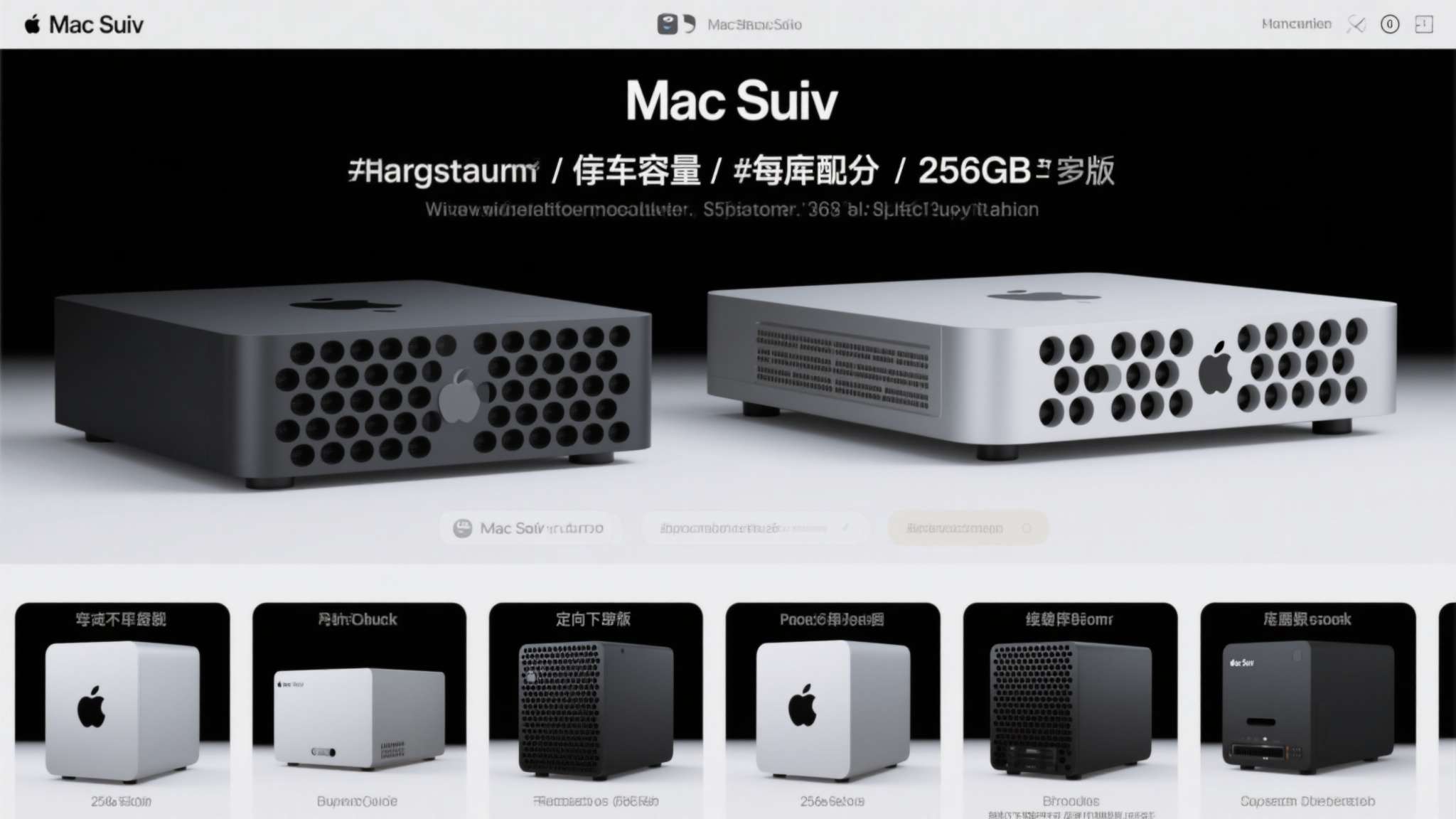 苹果下架搭载了M3 Ultra芯片的Mac Studio 256GB版本